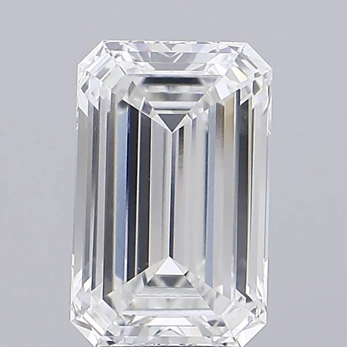 3.53ct Emerald Lab Grown Diamond (Colour F, Clarity VVS1, IGI Certified)