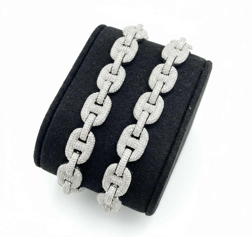 Bracelets Silver & Diamonds